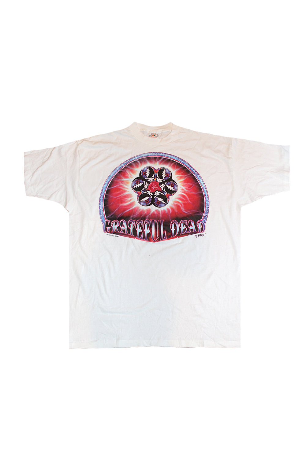 vintage 90's grateful dead mike dubois vintage tshirt