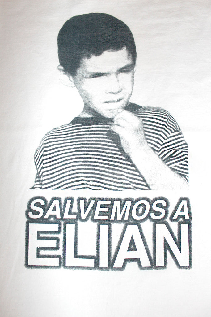 Vintage Elian Gonzalez Salvemos A Elian Shirt