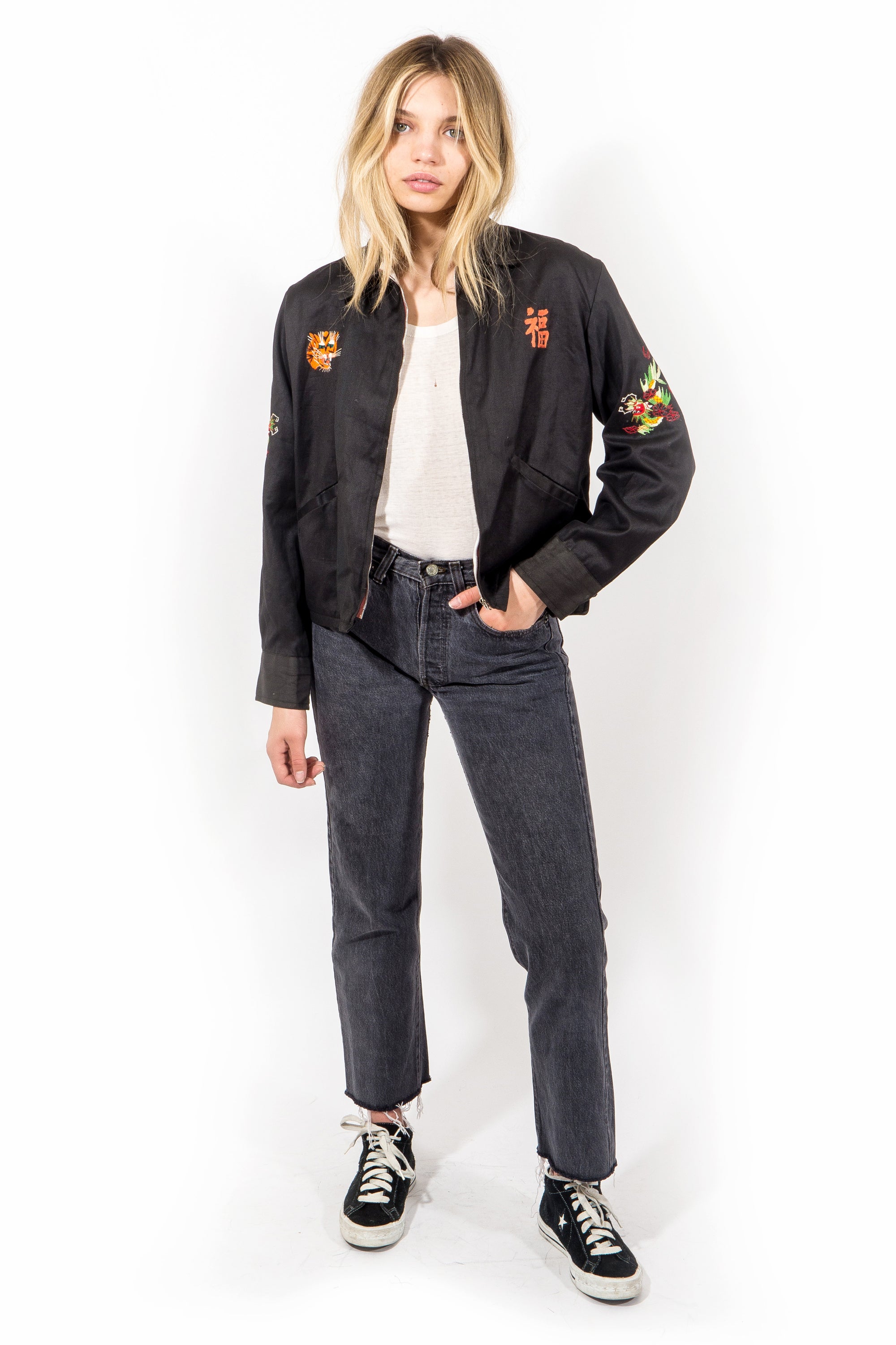 Vintage Deadstock 60&#39;s Vietnam Souvenir Jacket