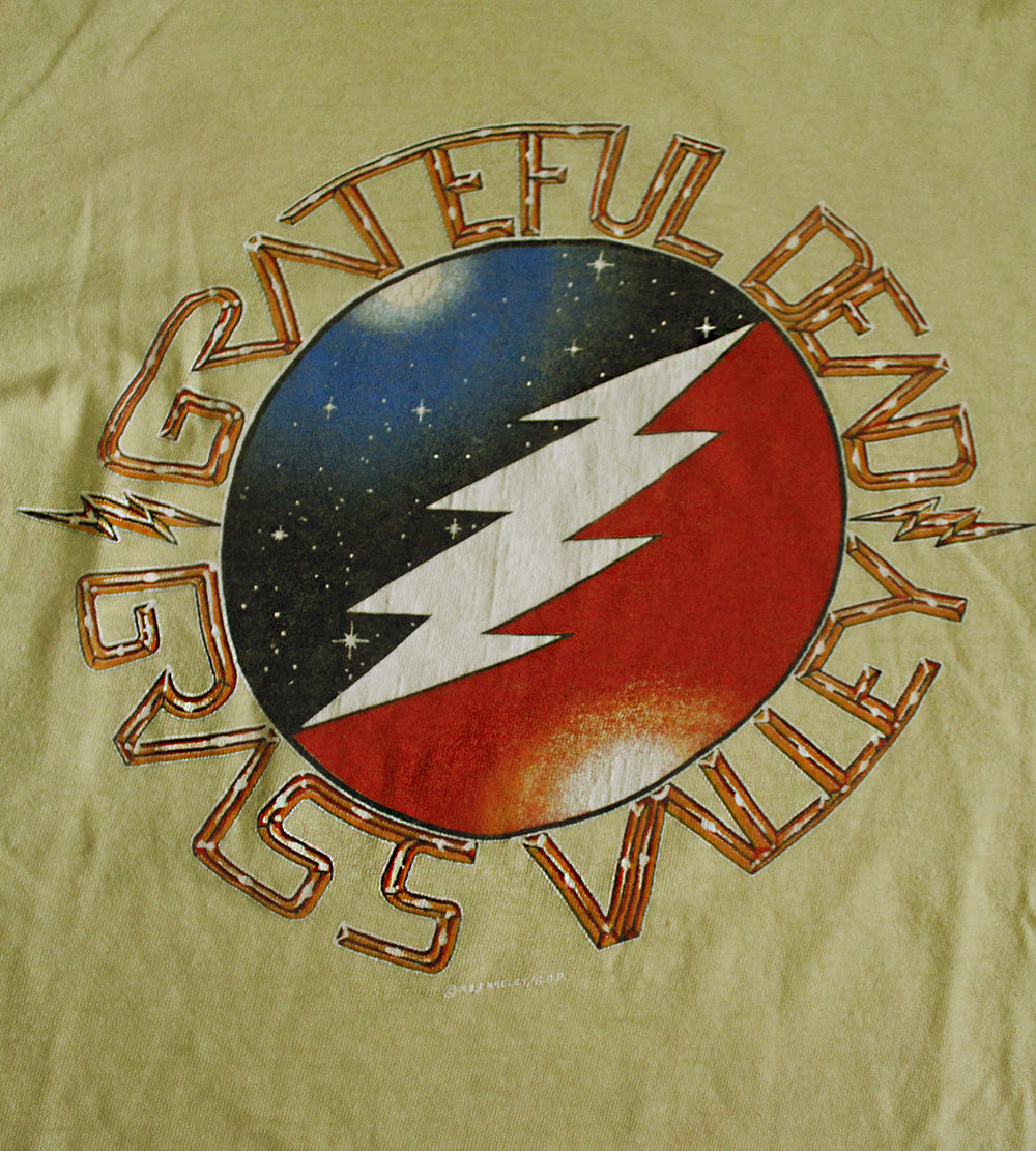 Vintage 80&#39;s Grateful Dead Grass Valley T-Shirt