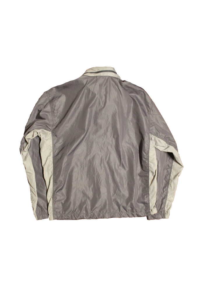 Vintage 1980's Nike Pullover Grey Windbreaker Jacket