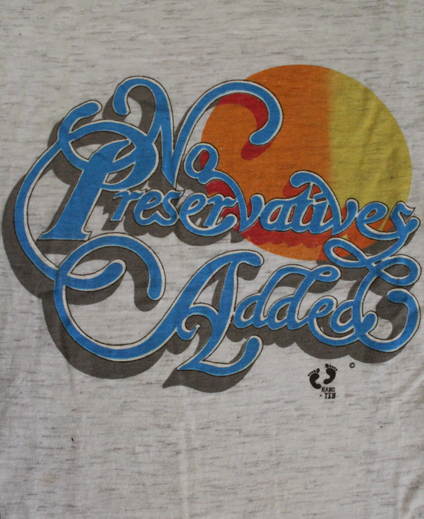 Vintage 70's Hang Ten No Preservatives Added T-Shirt