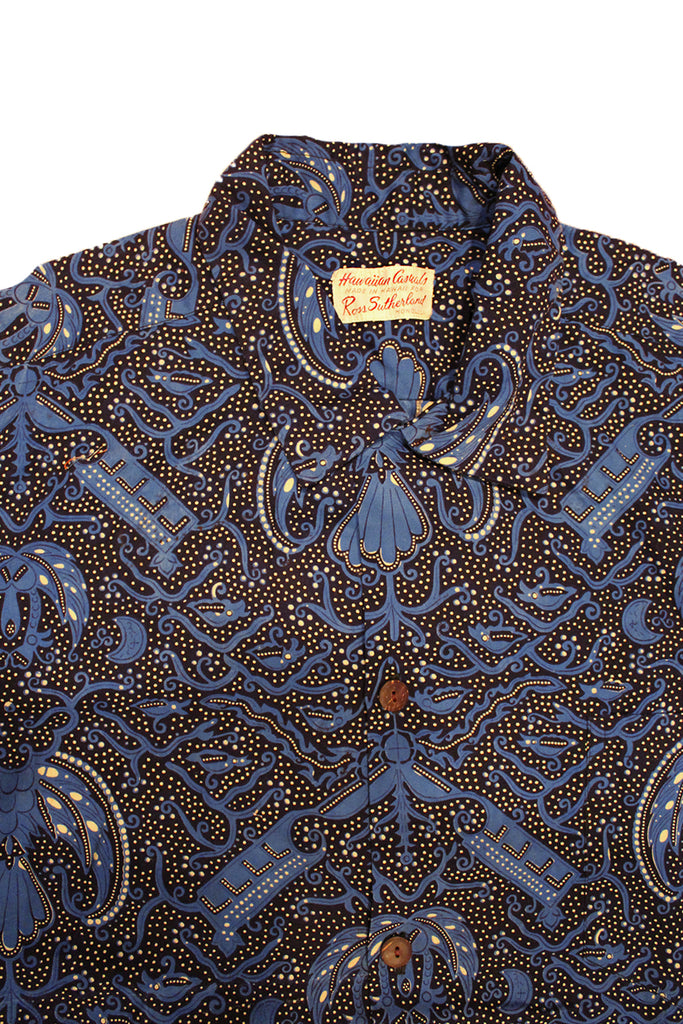 Vintage 50's Ross Sutherland Hawaiian Cotton Shirt