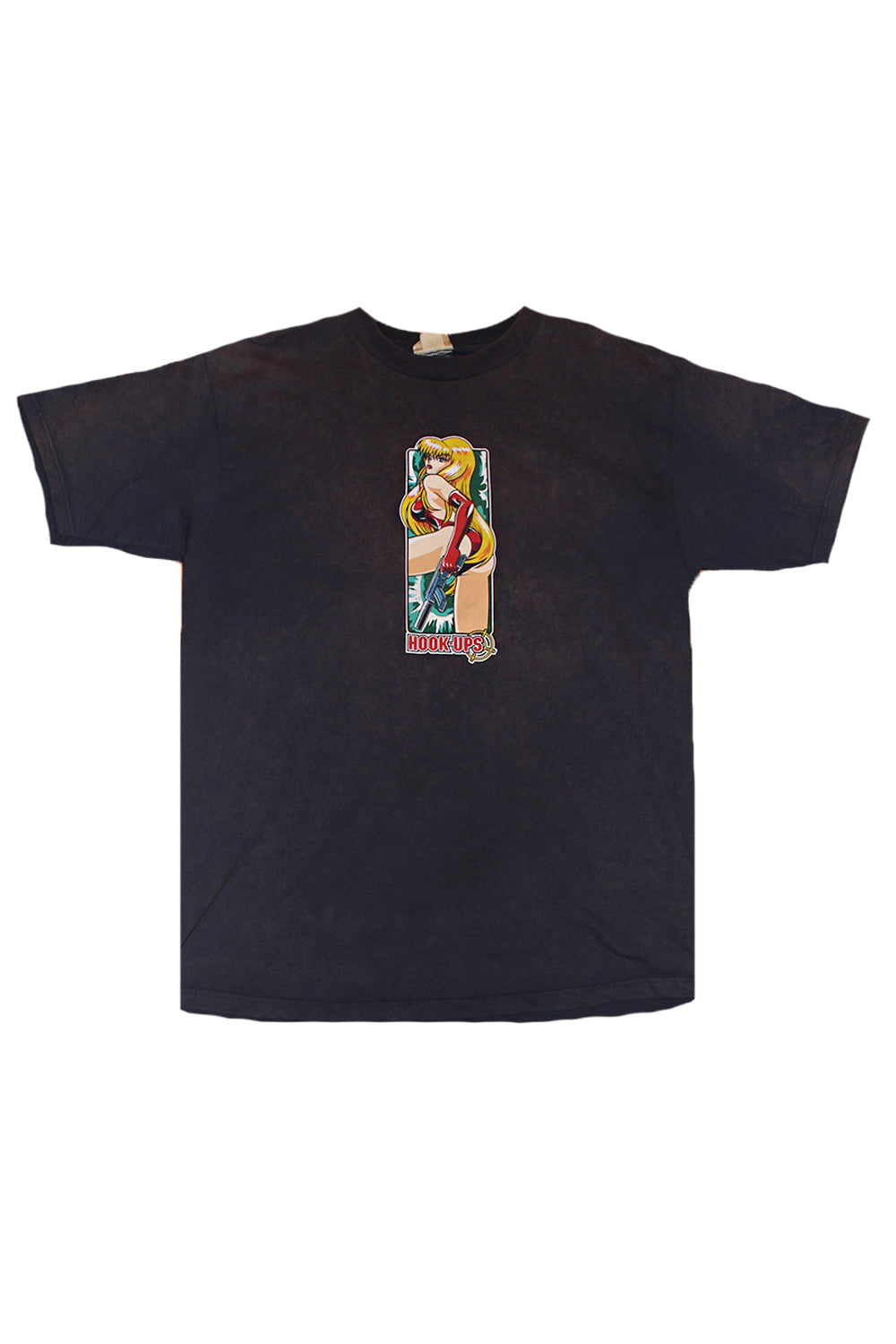 Vintage 90&#39;s Hook-Ups Skateboard T-shirt afterlife boutique