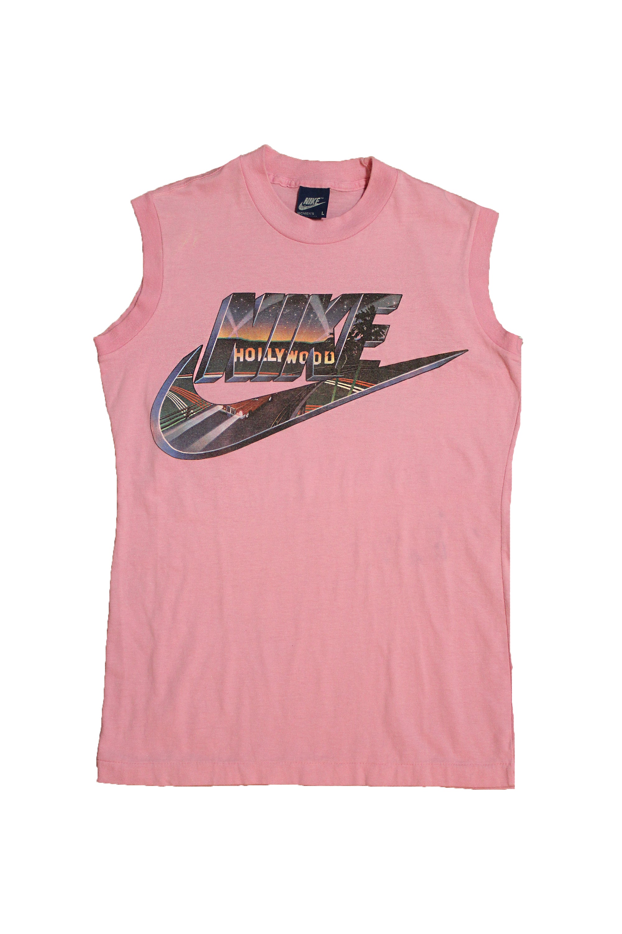 Vintage 1980&#39;s Nike Hollywood Sleeveless T-Shirt