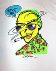 Vintage 90's Doonesbury Uncle Duke Hunter S. Thompson Trust Me T-Shirt