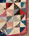 Vintage Depression Era Stifel Fabric Quilt