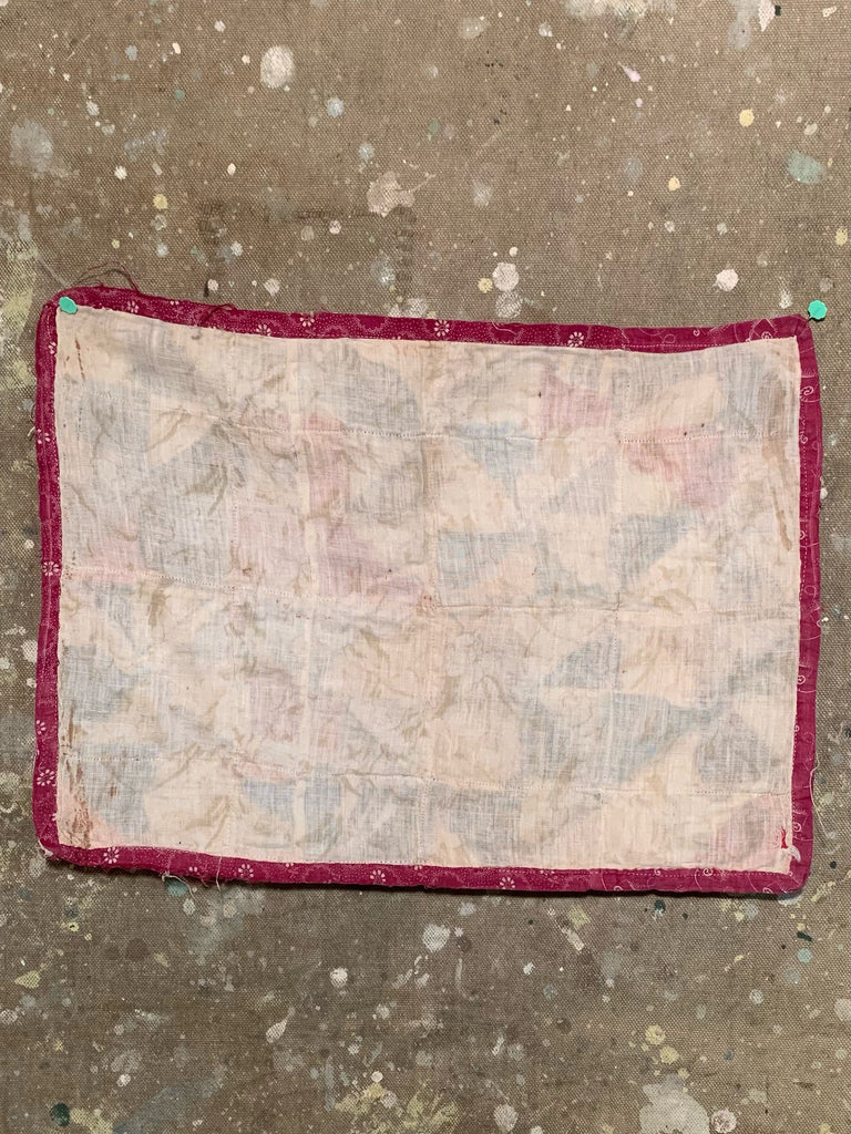 Vintage Depression Era Stifel Fabric Quilt