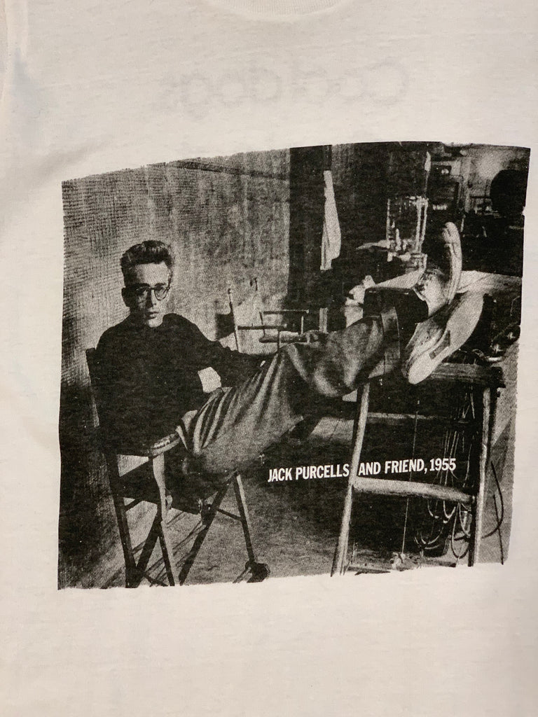 Vintage 70 s Deadstock James Dean Jack Purcell Converse T Shirt