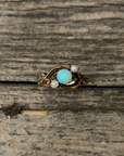 vintage victorian gold opal pearl 