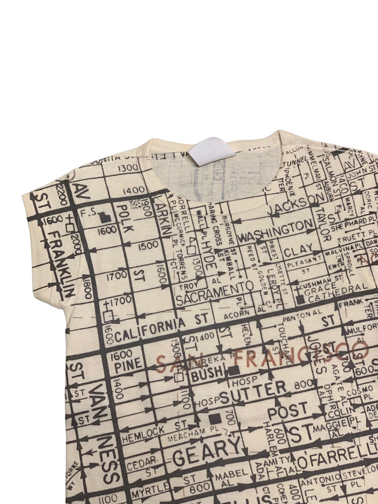 ALC- San Francisco Map Slim T-Shirt