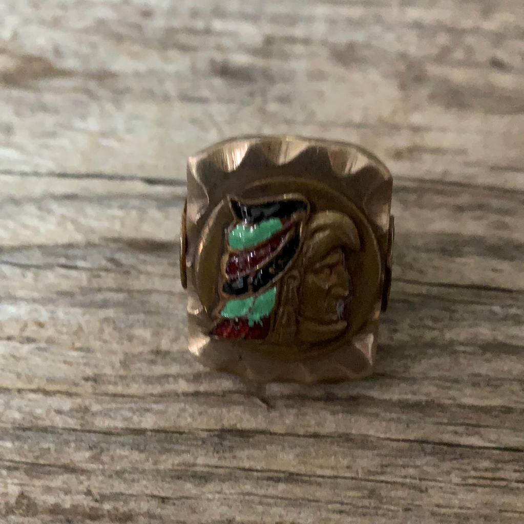Vintage 1940's Mexican Biker Ring Size 9.75 – Afterlife Boutique