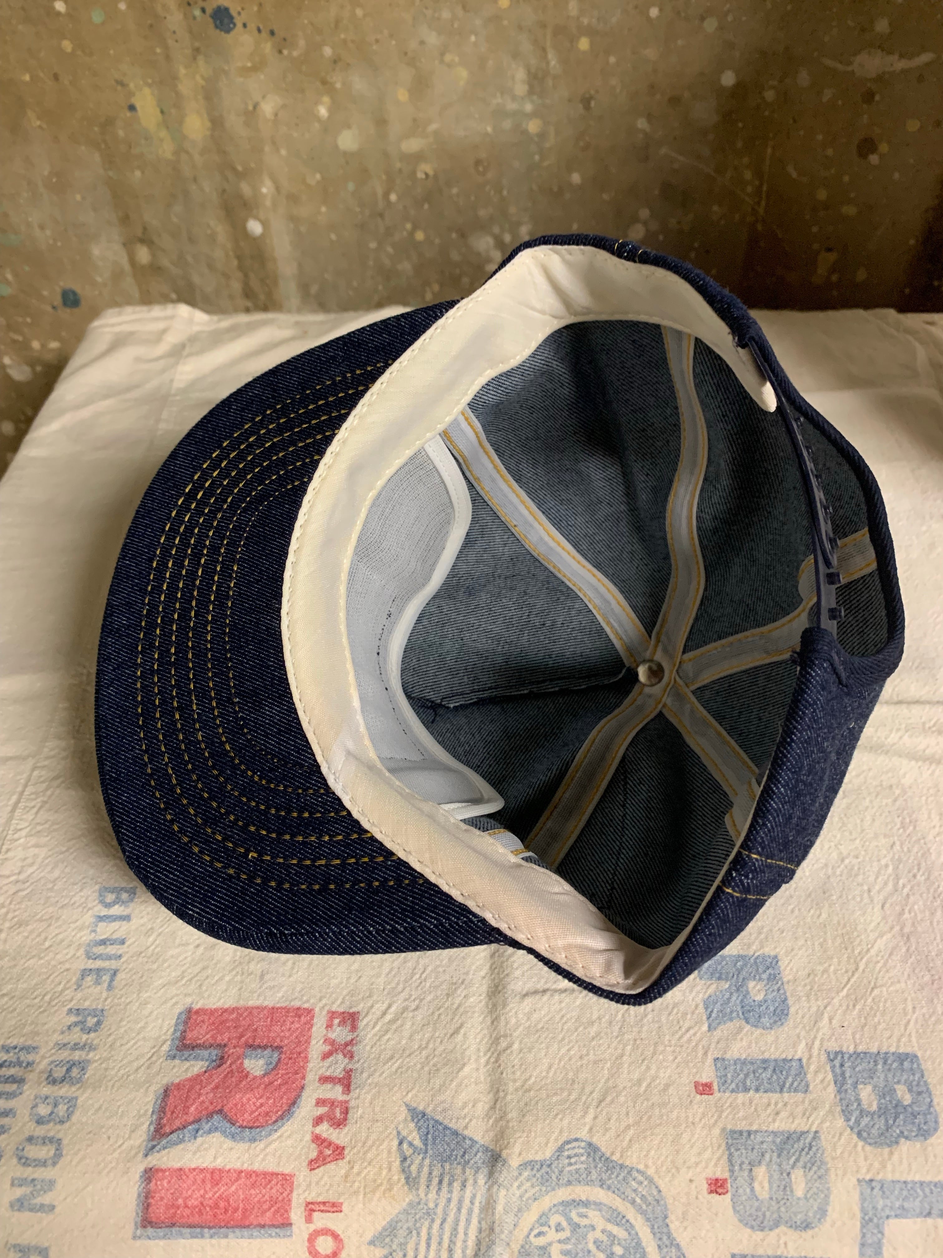 Vintage Deadstock Kawasaki Mule Swingster Denim Hat