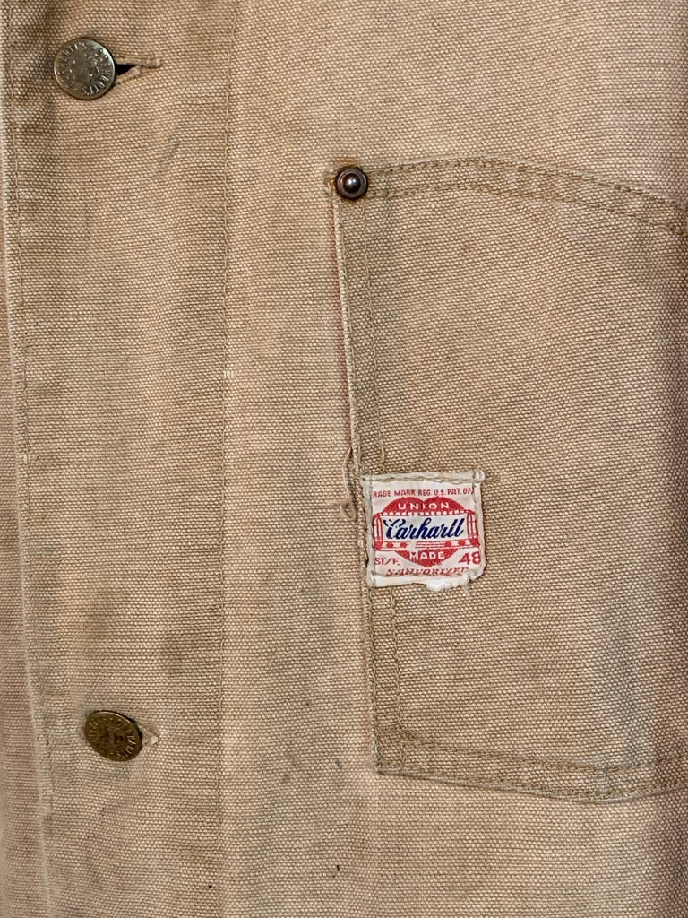 Vintage 1940’s Carhartt Barn Chore Jacket Size 48