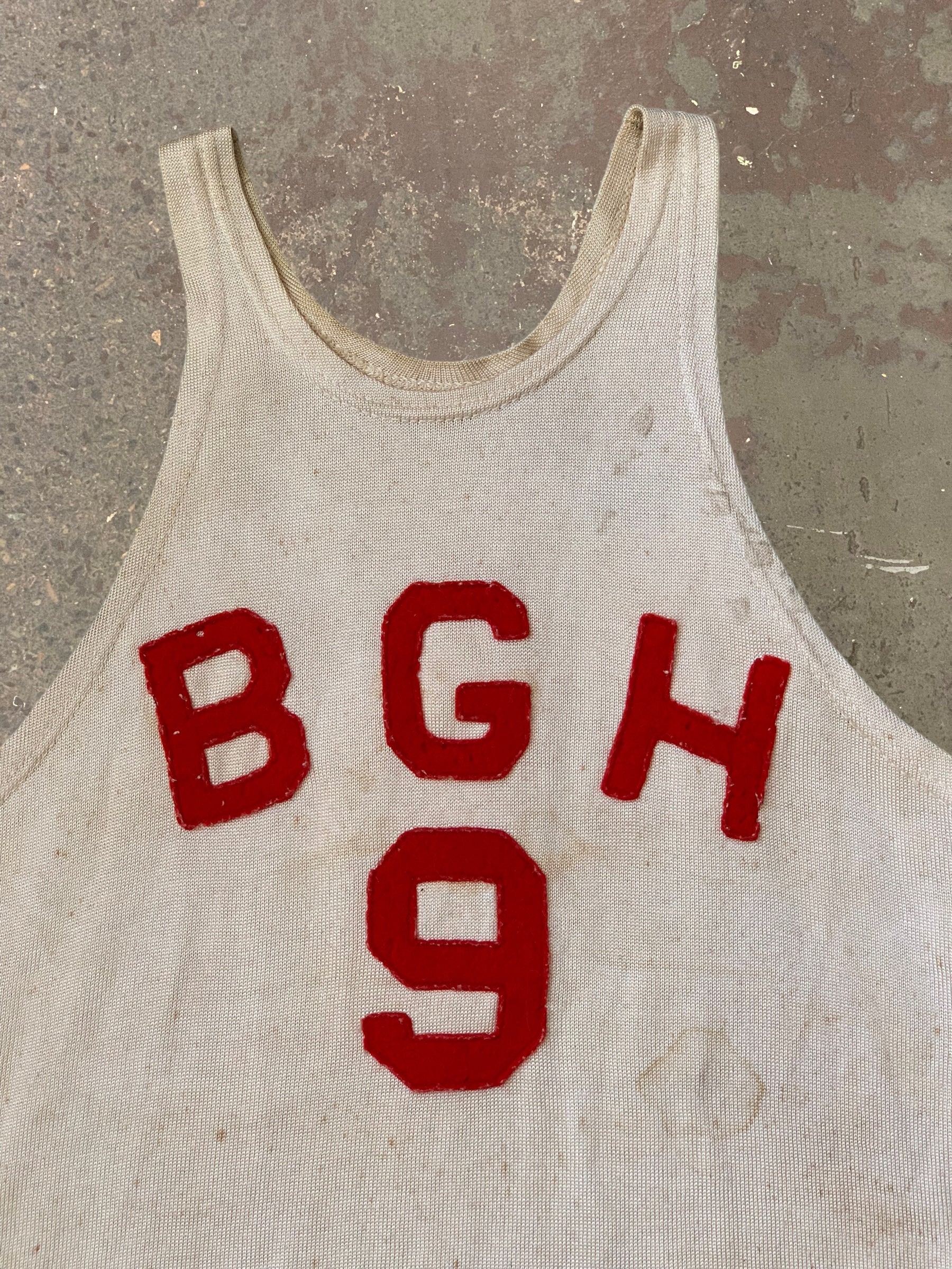 Vintage 1950’s BGH Wool Felt Durene Tank