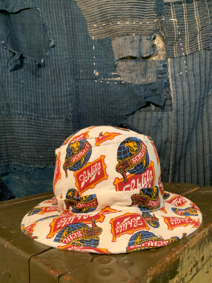 vintage schlitz beer bucket hat