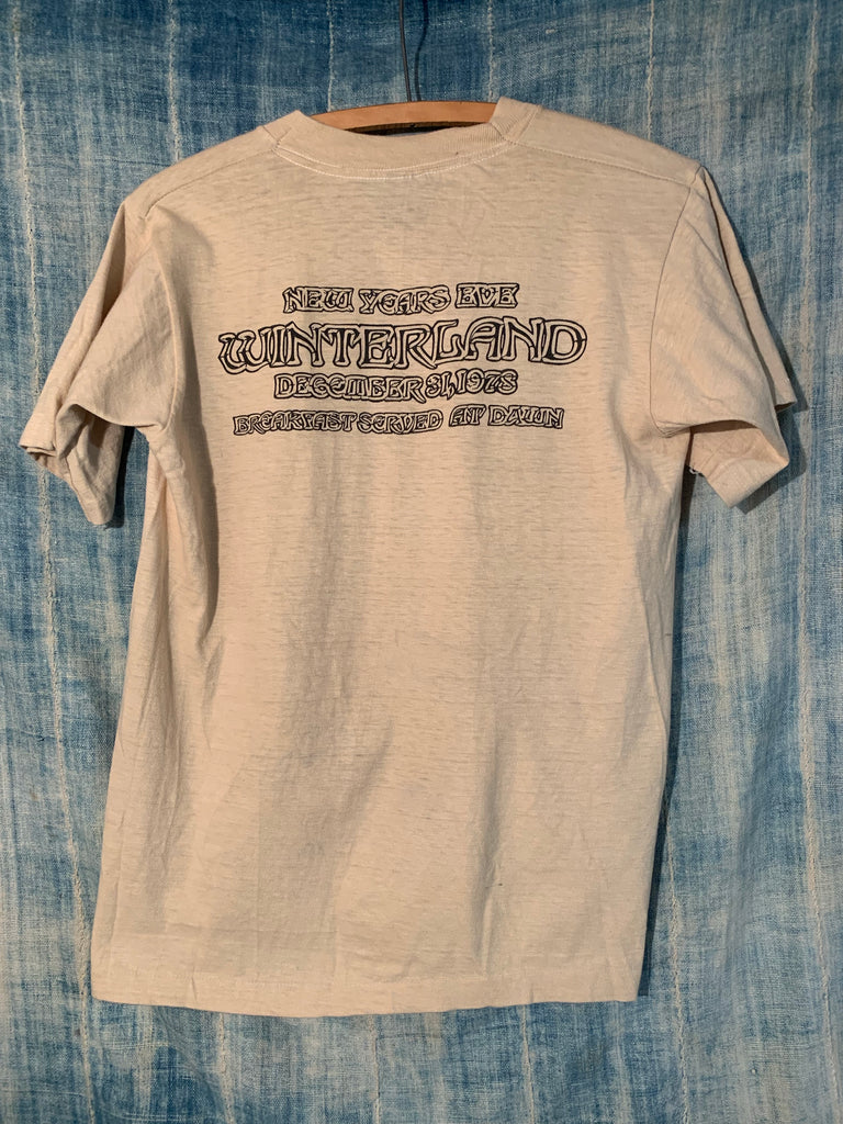 Vintage 1978 Grateful Dead NYE Winterland T-Shirt