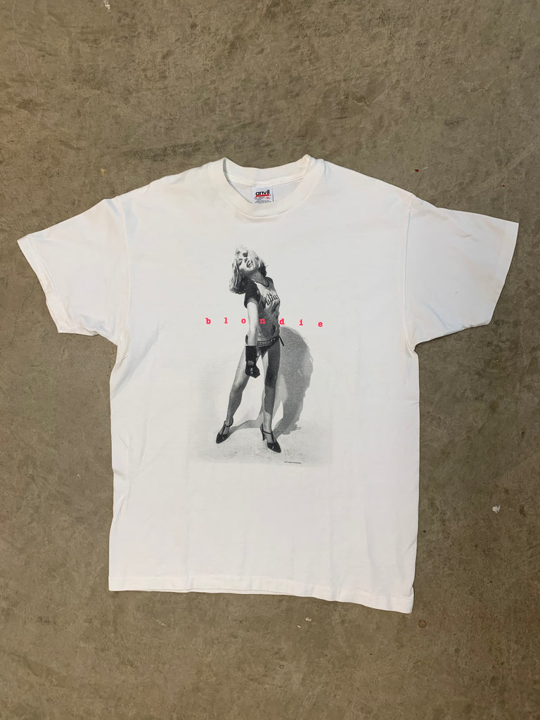 Vintage blondie t shirt hotsell