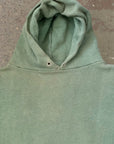 Vintage 1960’s Sage Green Sun-faded Hooded Sweatshirt