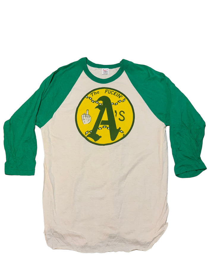 Vintage 70’s Deadstock The F#!$&”! A’s Oakland T-Shirt
