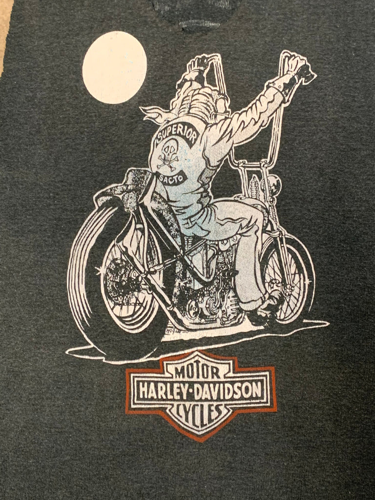 Vintage 70’s Harley Davidson Sacto Tank