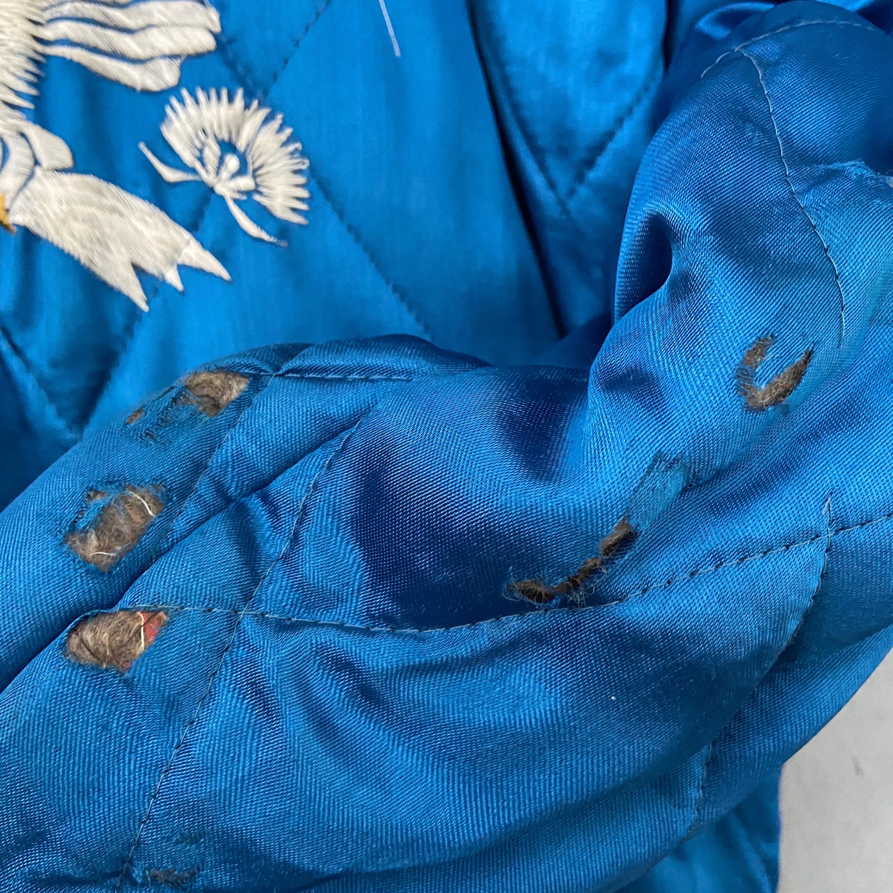 Vintage 50's Souvenir Satin Sukajan Tiger Japan Jacket – Afterlife