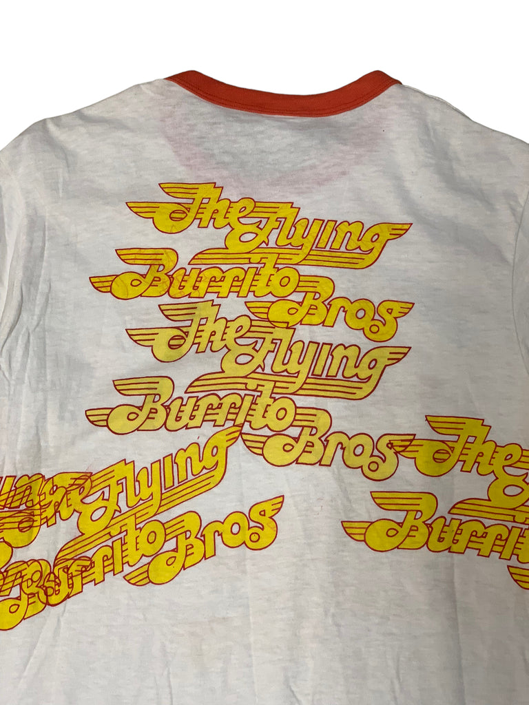 Vintage 70’s The Flying Burrito Bros Test Print T-Shirt