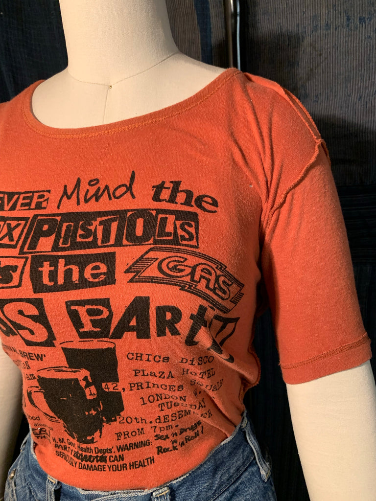Vintage 1970’s The Who/ Sex Pistols Gas Tee Shirts