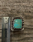 Vintage Native American Silver Turquoise Ring size 6 ///SOLD///