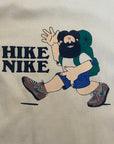 Vintage 1980's Nike Hike Creme Long Sleeve Shirt