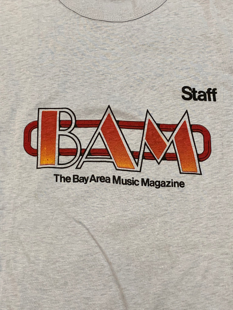 Vintage 70’s Deadstock Bay Area Music Magazine T-Shirt
