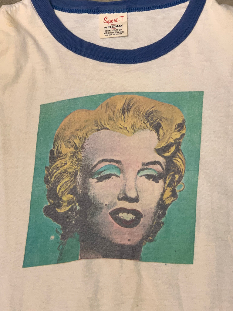 Vintage 70’s Andy Warhol Marilyn Monroe T-Shirt