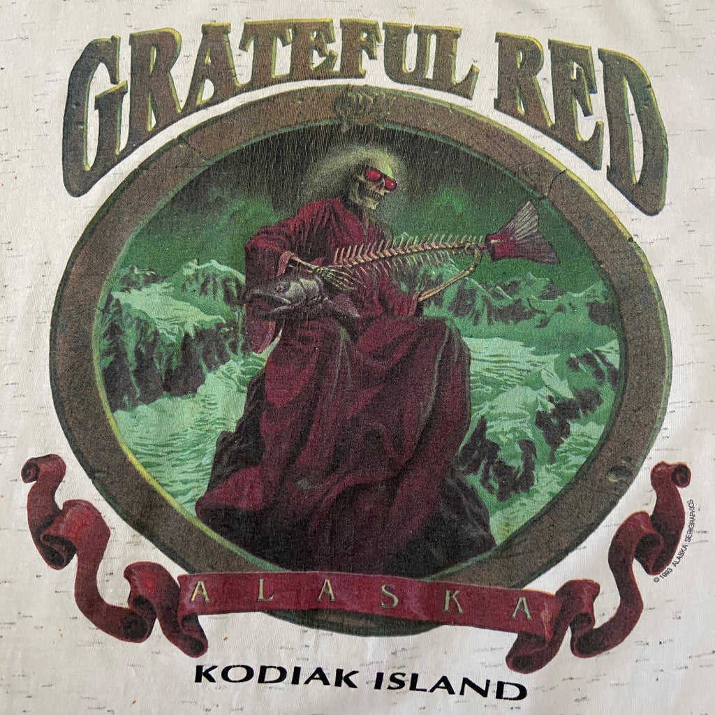 Vintage 90's Grateful Red Alaska T-Shirt ///SOLD///
