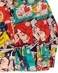 Vintage 70’s Nicky Zane Comic Pop Art All Over Print Shirt