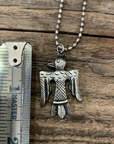 Vintage Native American Thunderbird Silver Necklace