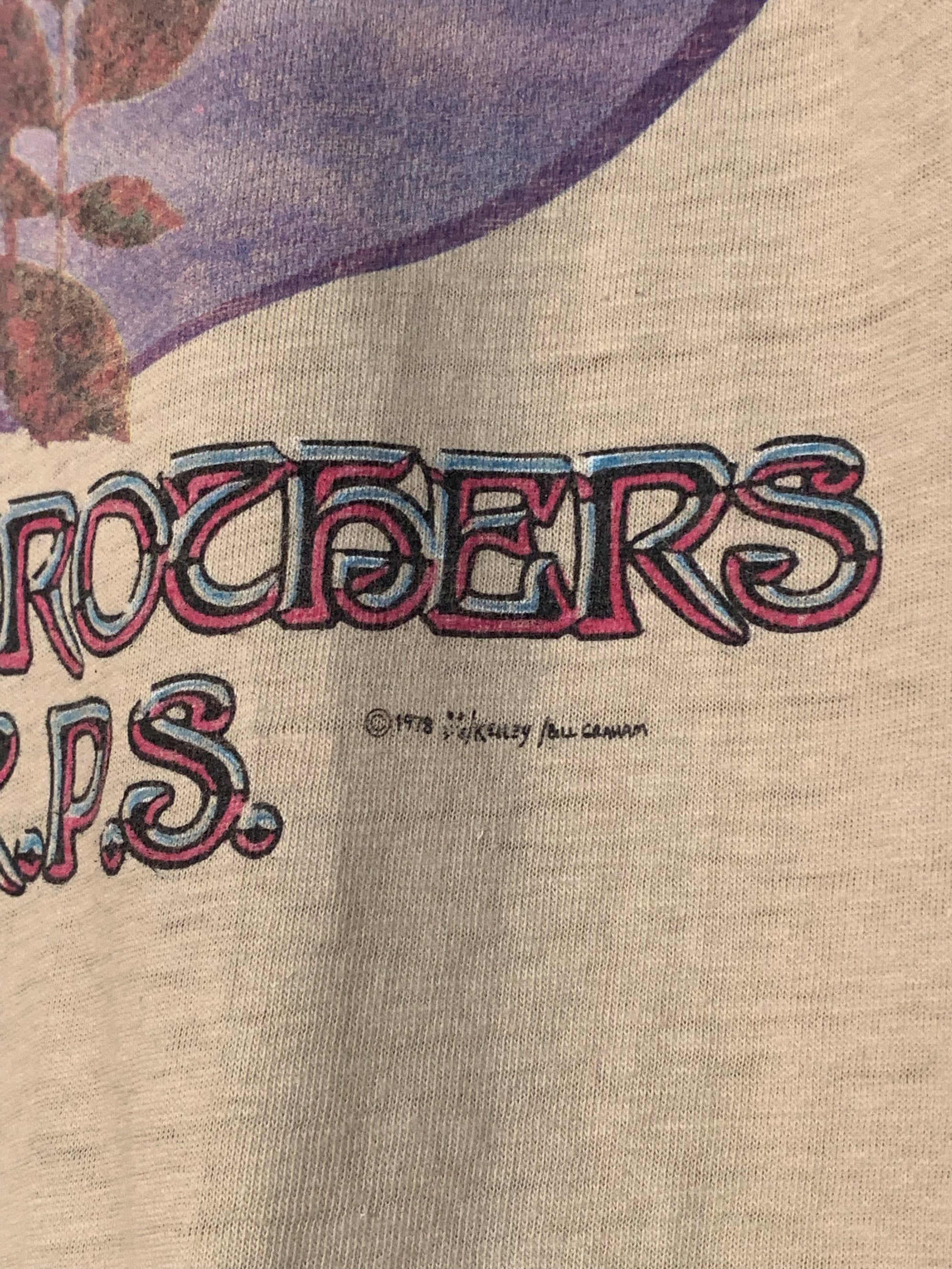 Vintage 1978 Grateful Dead NYE Winterland T-Shirt