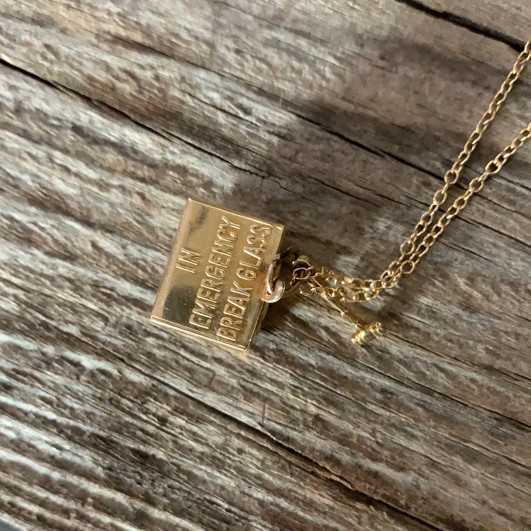 Vintage 1950’s Mad Money 14k Gold Necklace