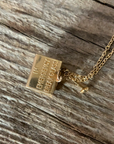 Vintage 1950’s Mad Money 14k Gold Necklace