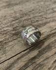 Vintage Navajo Silver Ring Size 9.5