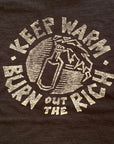 Vintage 90's Poison Idea Keep Warm Burn Out The Rich T-Shirt