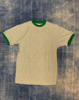 Vintage Deadstock 1960’s Green Striped Ringer T-Shirt