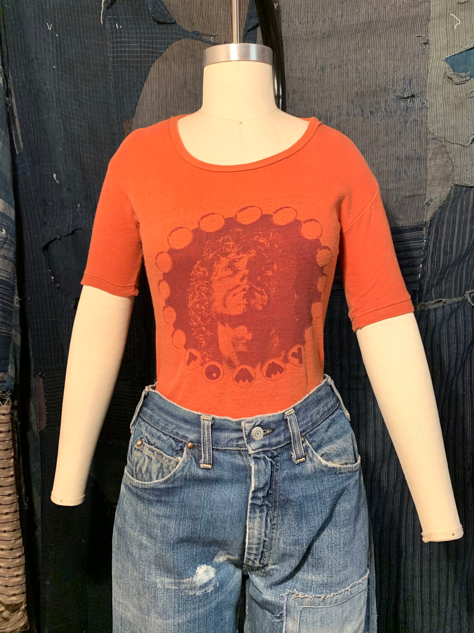 Vintage 1970’s The Who/ Sex Pistols Gas Tee Shirts