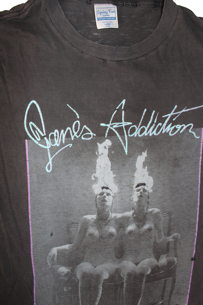 Vintage 80's Janes Addiction Nothing's Shocking T-shirt