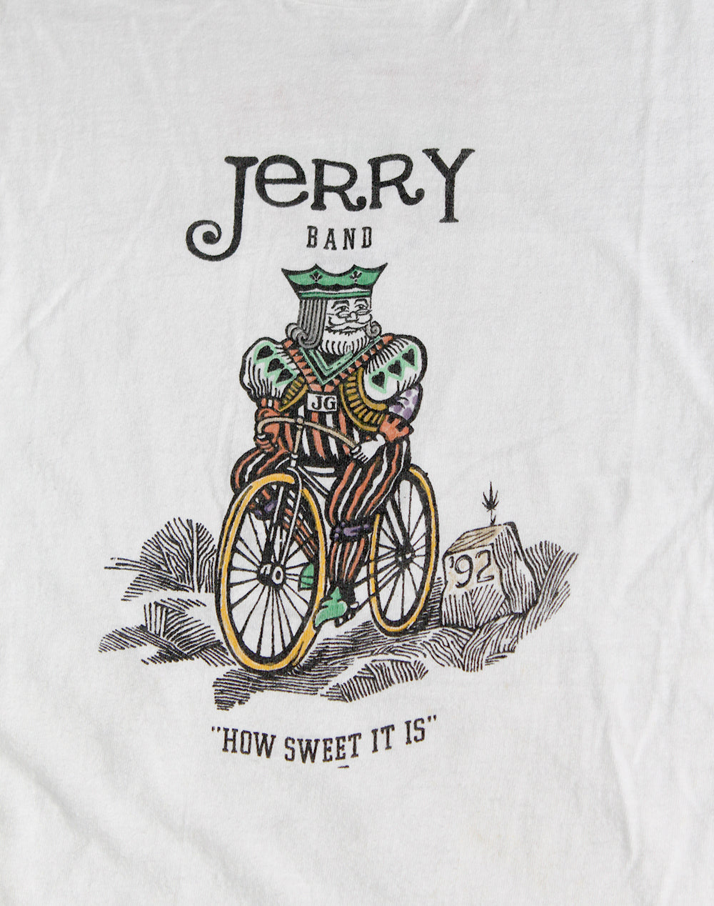 Vintage 90&#39;s Jerry Garcia Band How Sweet It Is T-Shirt