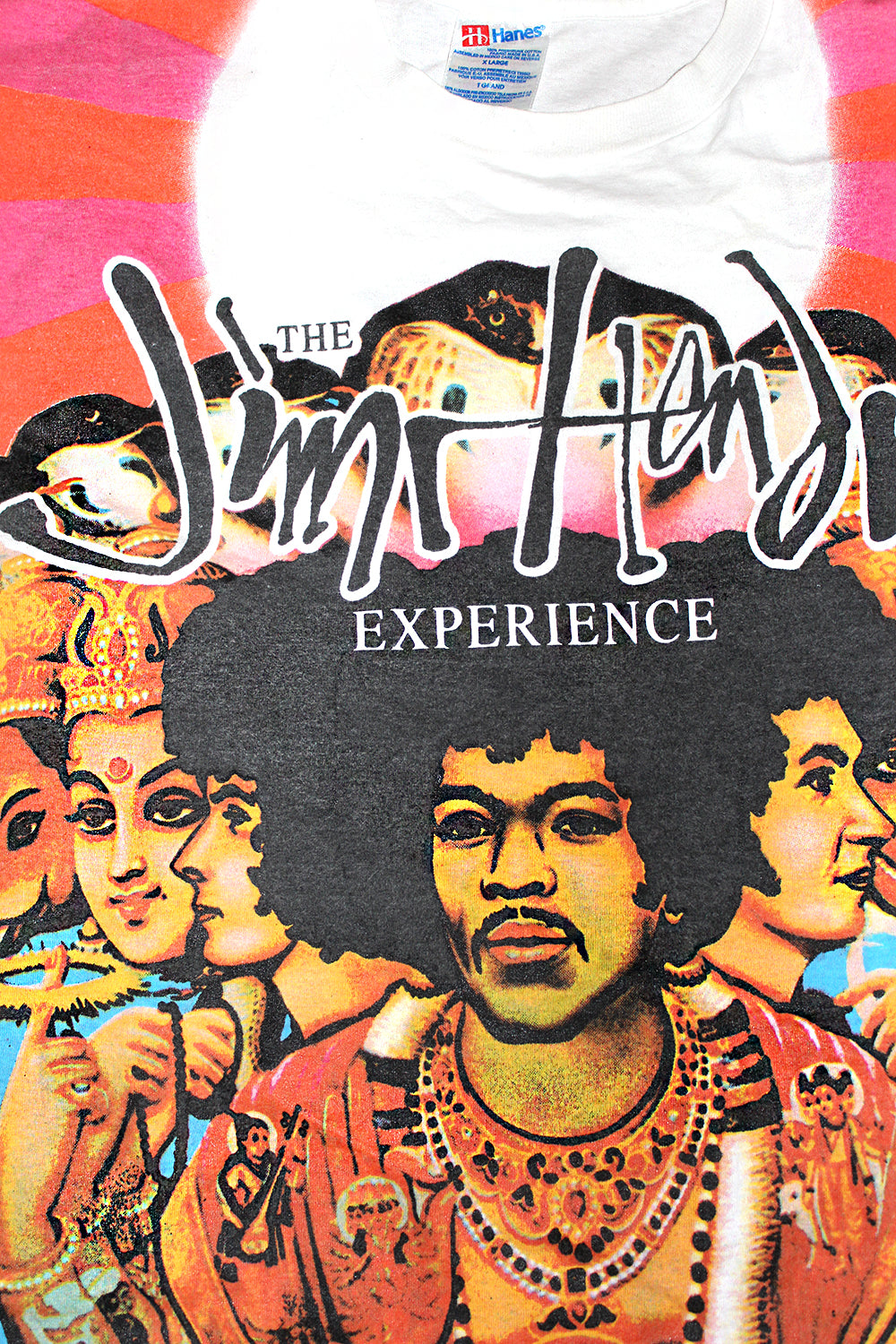 Vintage 90&#39;s Jimi Hendrix-Experience- All Over Print T-shirt ///SOLD///