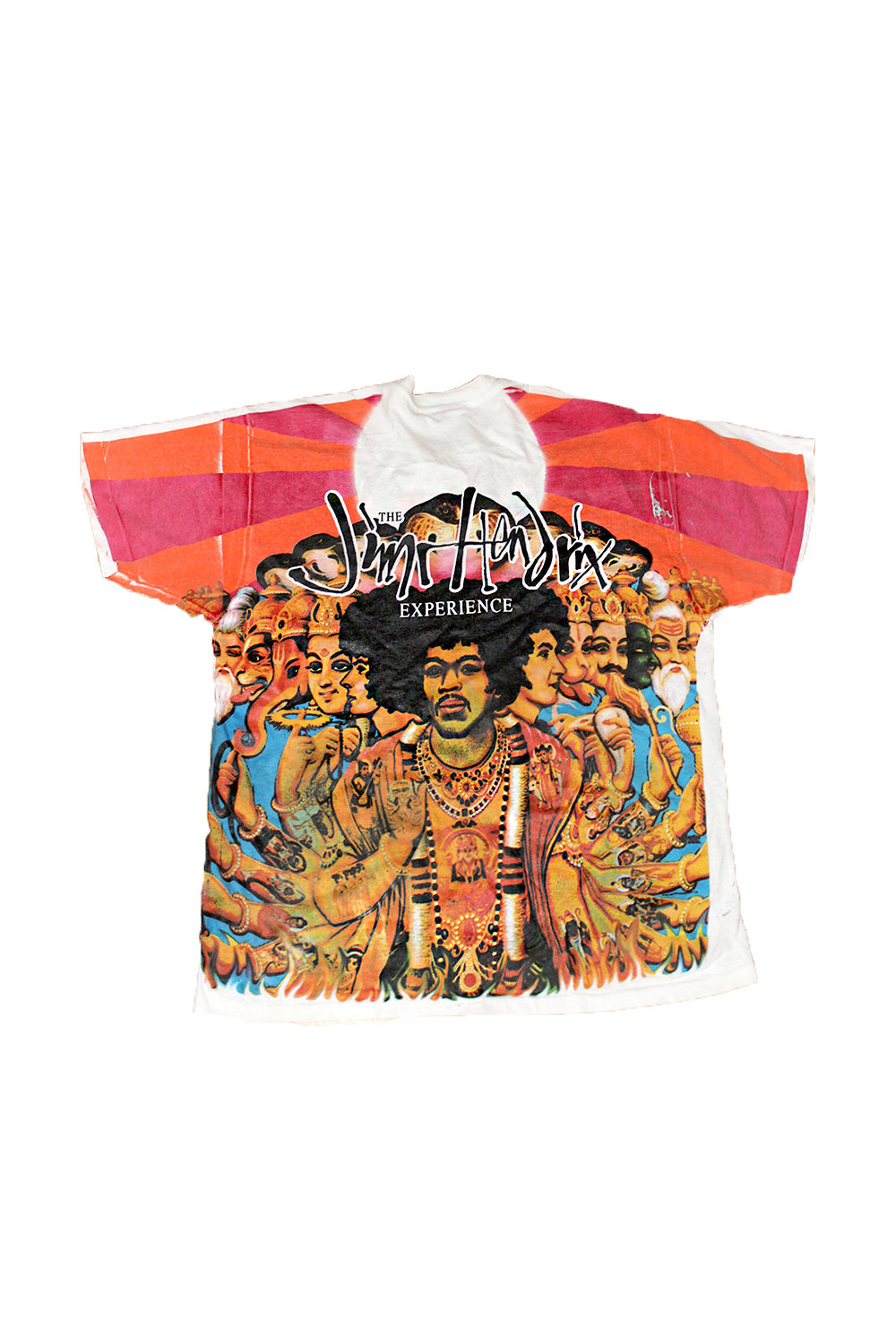 Vintage 90&#39;s Jimi Hendrix-Experience- All Over Print T-shirt ///SOLD///