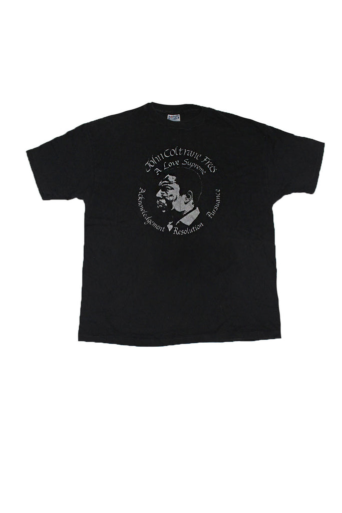 John Coltrane T-Shirt. A Love Supreme Jazz Tee. Medium / Sky / Kids