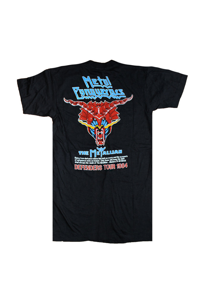 Vintage 80's Deadstock Judas Priest Defenders Tour T-Shirt
