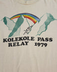 Vintage 1979 Kolekole Pass Relay T-Shirt