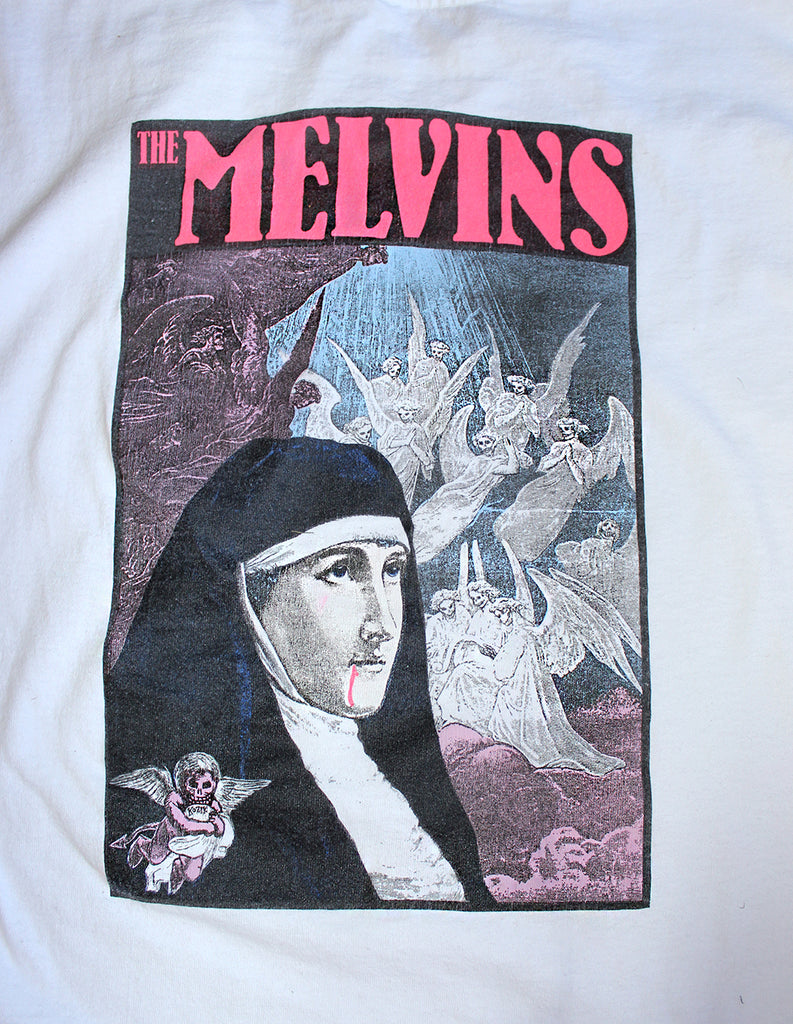 Vintage 90's Melvins Frank Kozik Nun Long Sleeve T-Shirt